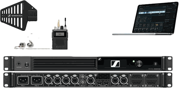 Sennheiser Spectera Breitband-Funksystem freigestellt